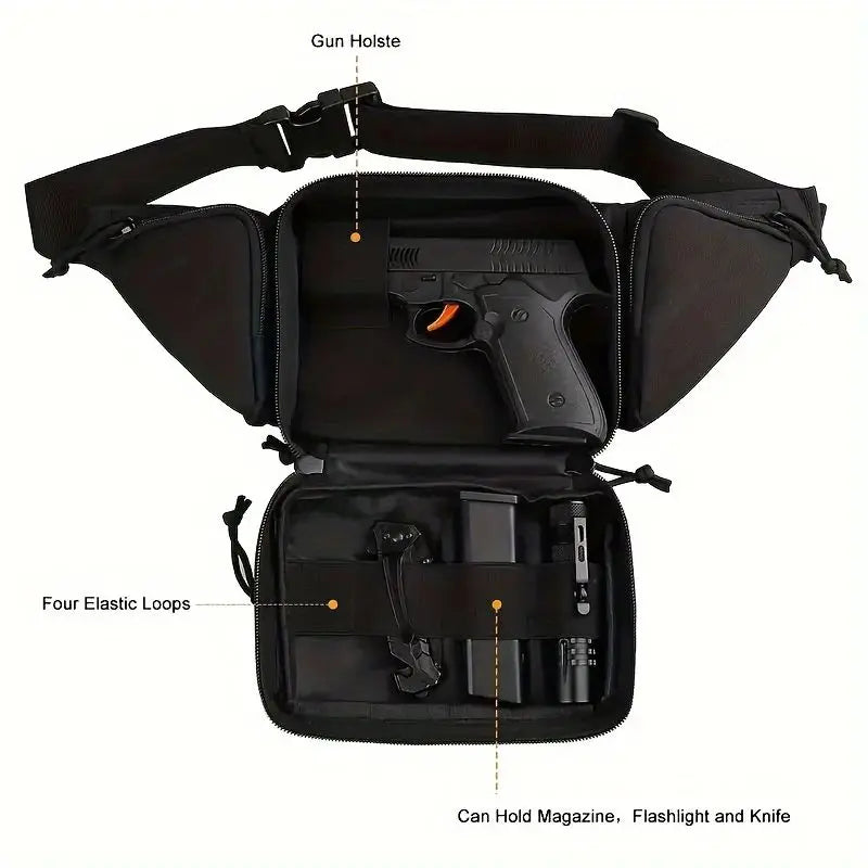 Universal- Tactical Hip & Waist Holster for Most Handguns