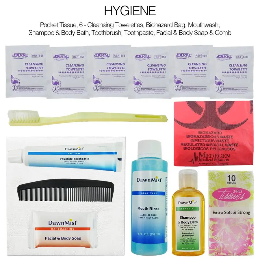 72 Hour Deluxe Emergency Kit, 1Person 3Day Backpack