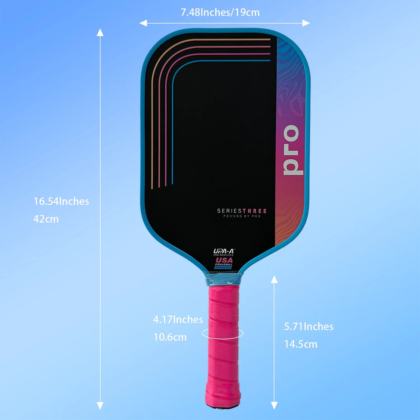 Pickleball Paddle Series Three- Project Flamingo