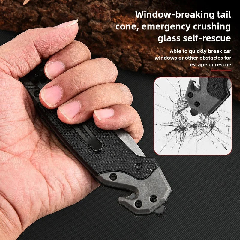 Folding knife with clip, EDC small knife