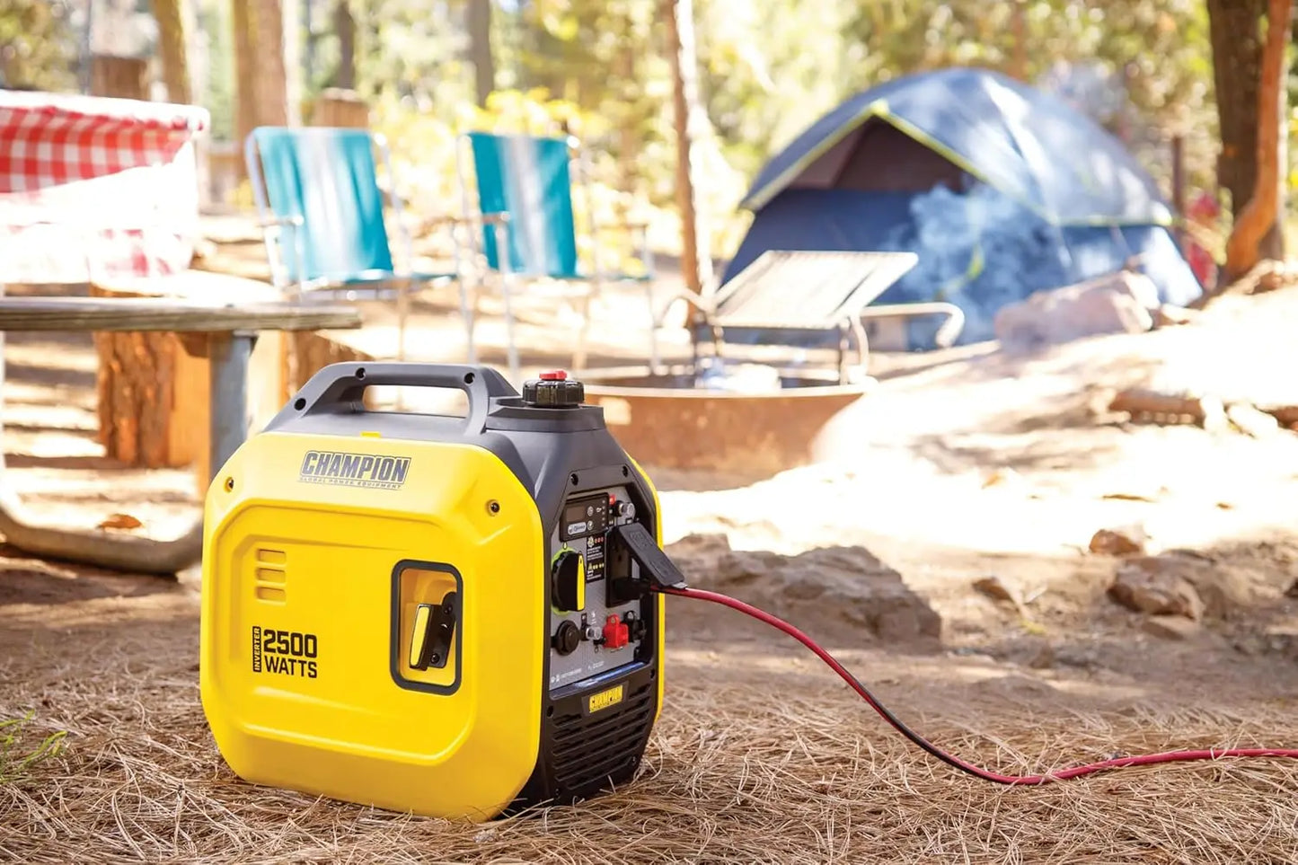 2500-Watt Ultralight Portable Inverter Generator with Quiet Technology