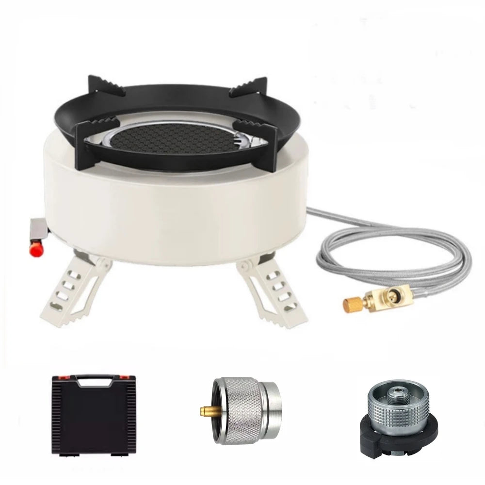 Portable outdoor burner cooking stove,