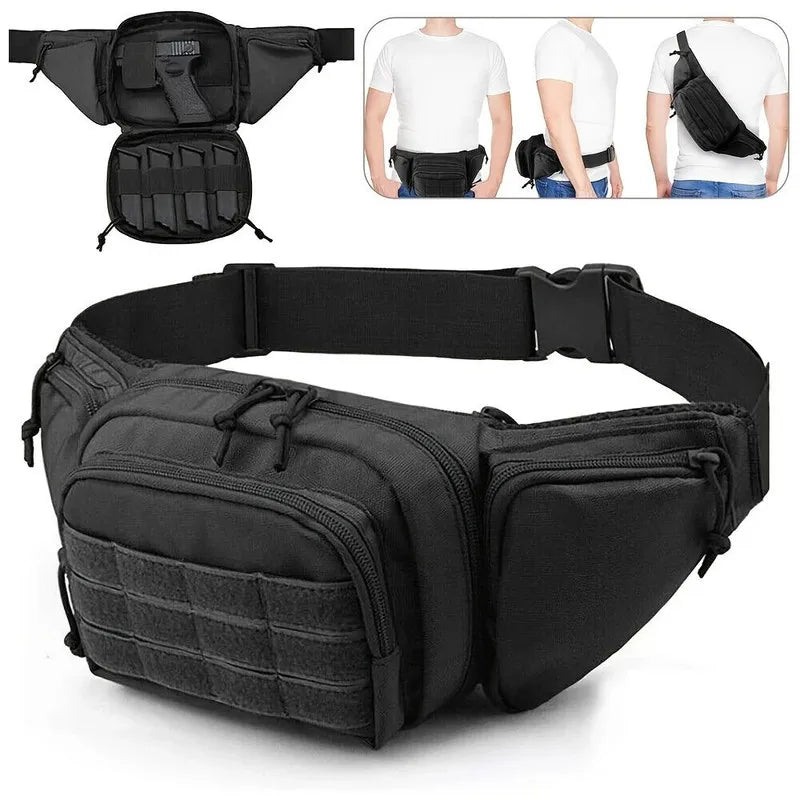 Universal- Tactical Hip & Waist Holster for Most Handguns