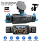 4-Channel 360° Panoramic Dash Cam