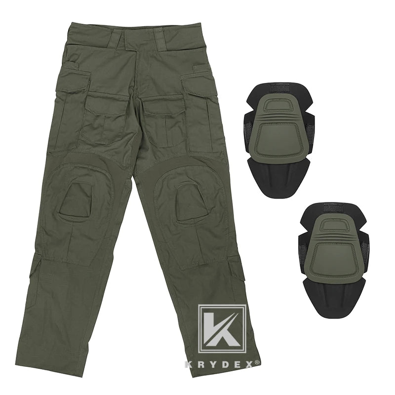 KRYDEX Combat Trousers Ranger Green Tactical Pants