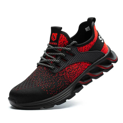 SUADEX Men Women Safety Shoes Steel Toe Boots