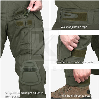 KRYDEX Combat Trousers Ranger Green Tactical Pants