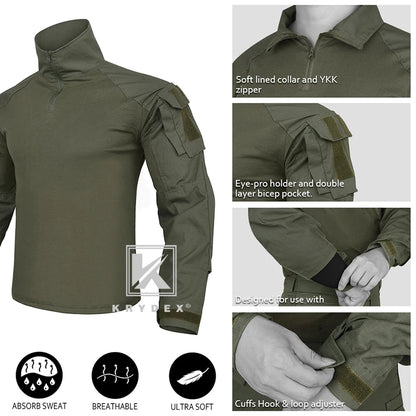 KRYDEX Tactical Camouflage Shirt & Pants