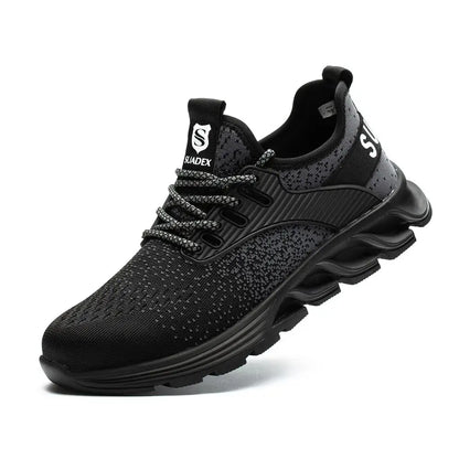 SUADEX Men Women Safety Shoes Steel Toe Boots