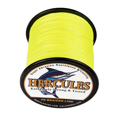 Hercules Braided Fishing Line 4 Strands Multifilament