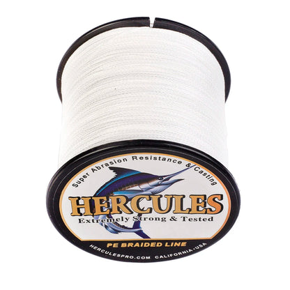 Hercules Braided Fishing Line 4 Strands Multifilament