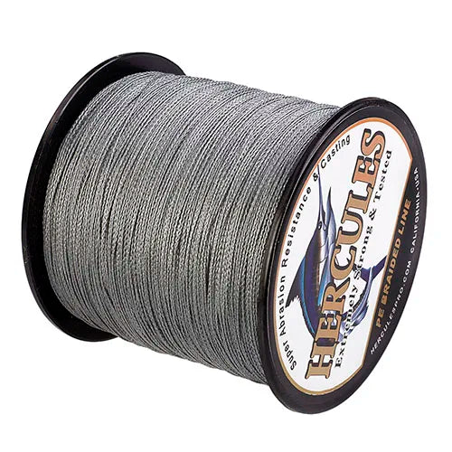 Hercules Braided Fishing Line 4 Strands Multifilament