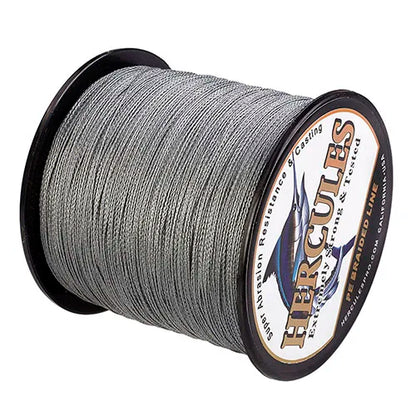 Hercules Braided Fishing Line 4 Strands Multifilament