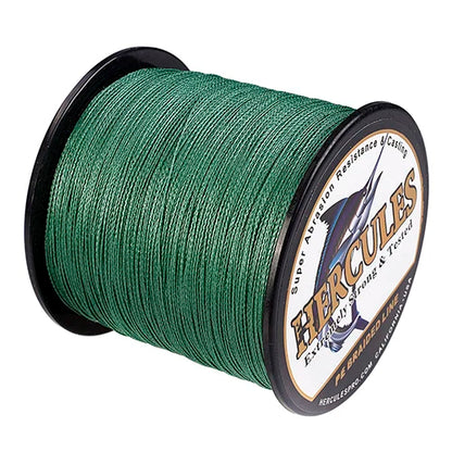 Hercules Braided Fishing Line 4 Strands Multifilament