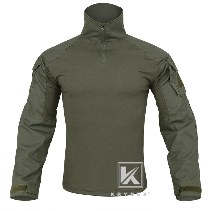 KRYDEX Ranger Green Tactical Combat Shirt