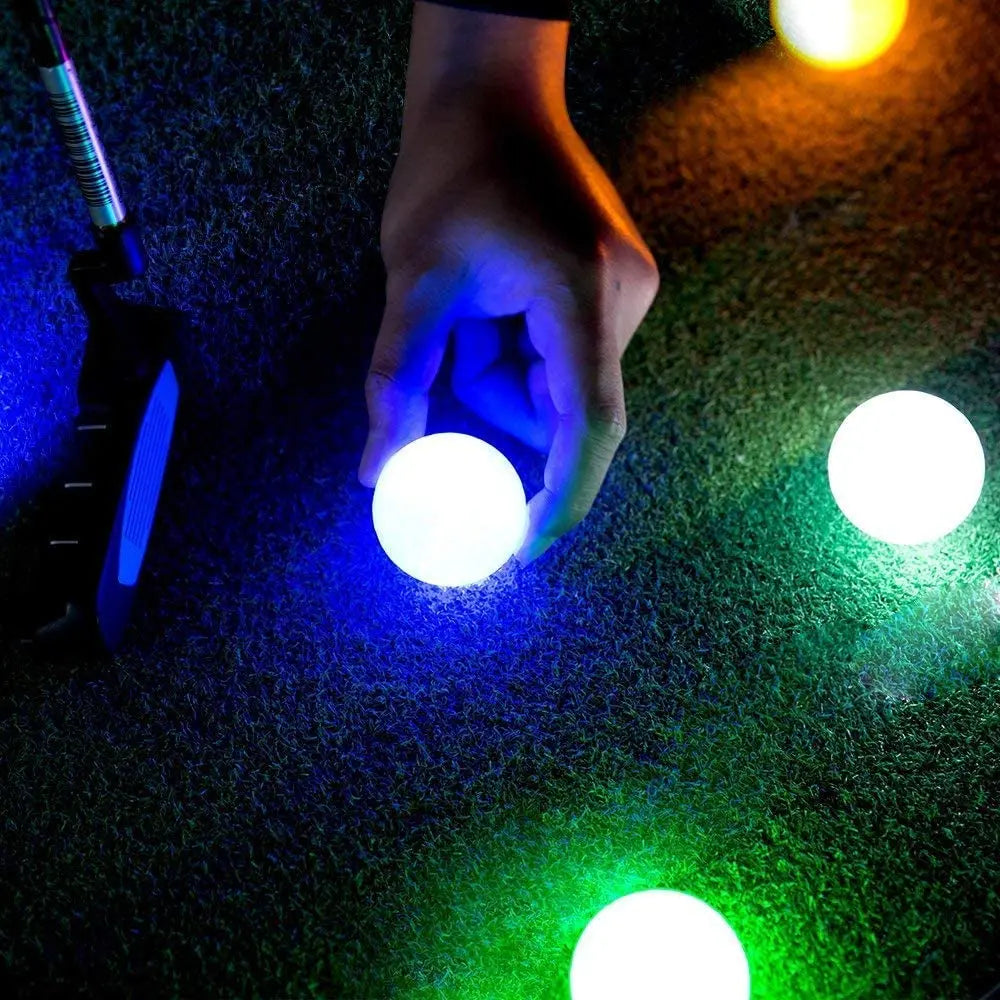 Crestgolf Golf Ball with Logo 3pcs/6pcs/10pcs/30pcs/Pack Night Glow Light Glow LED