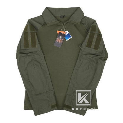 KRYDEX Ranger Green Tactical Combat Shirt