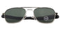 Retro Green AO Pilot Sunglasses Luxury Brand Designer