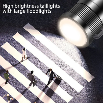 XHP50 Handheld LED Flashlight Power Display Powerful 300LM