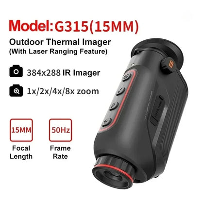 GOYOJO 384X288/256X192 50Hz Thermal Imaging Monocular, Infrared Night Vision Telescope