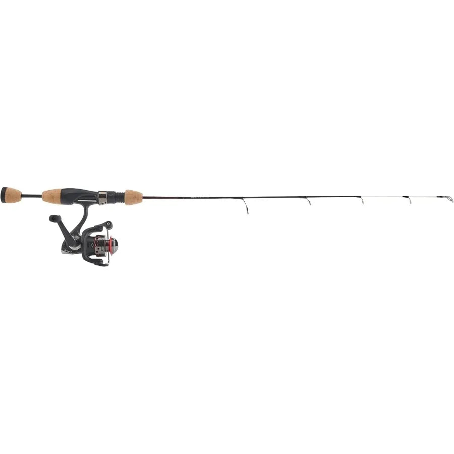 Elite Ice Spinning Reel and Fishing Rod Combo