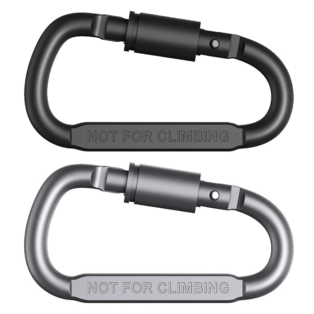 1/2/6 Piece Carabiner Set For Key Camping Survival
