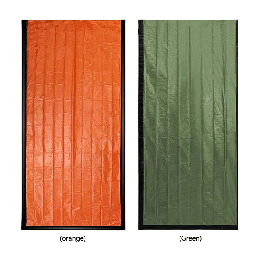 2 Pack Emergency Sleeping Bag Emergency Blanket