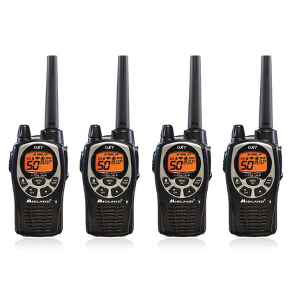GXT1000VP4 50 Channel GMRS TwoWay Radio Up to 36 Mile Range
