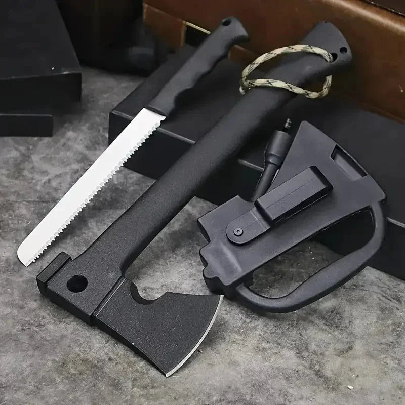 Camping Hand Axe And Survival Gear Fire Starter Tool
