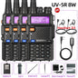 1/2/4 PCS Baofeng UV-5R 8W Walkie Talkie Ham Radio