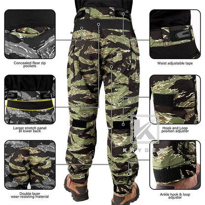KRYDEX Camouflage Combat Uniform Clothing Hunting