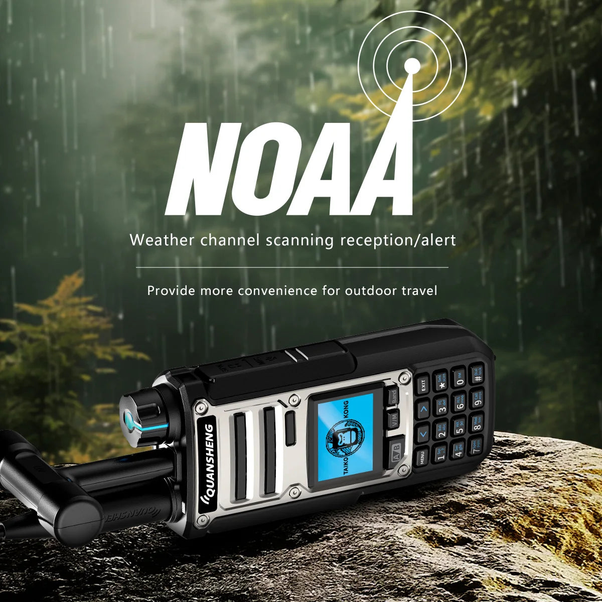 Quansheng TK-11(8) 10W VHF/UHF Dual Band Radio