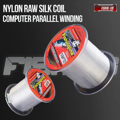 300M Fluorocarbon Coated Fishing Line Clear