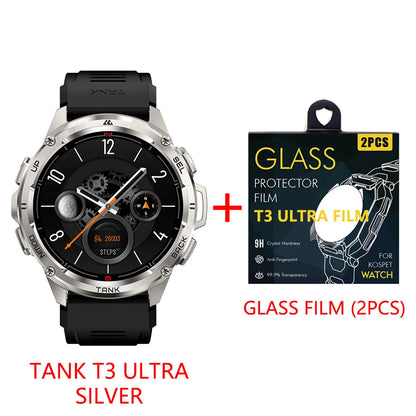 2025 KOSPET TANK T3 Ultra GPS Rugged Smart Watch