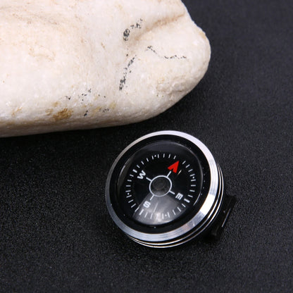 Mini Watch Strap Button Compass Aluminum Alloy