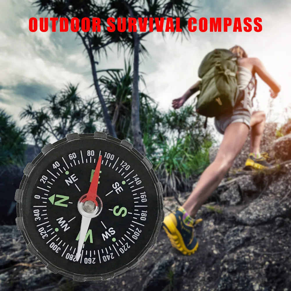 10-1PCS Mini Compass 45MM Portable