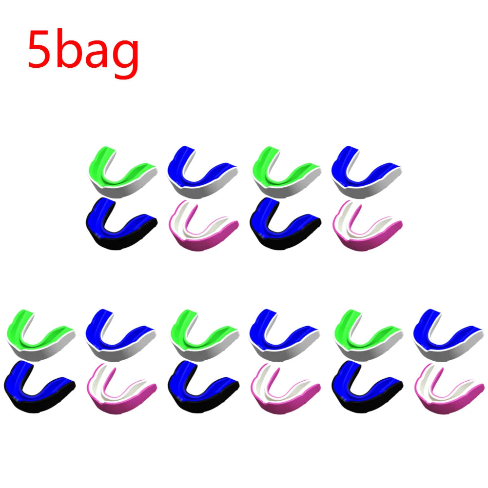 4PCS/bag Mouth Guard Boxing Taekwondo Wrestling Fighting Football