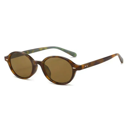 Retro Small Oval Sunglasses UV400