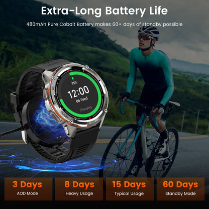 KOSPET TANK T3 Ultra GPS Smart Watch Waterproof