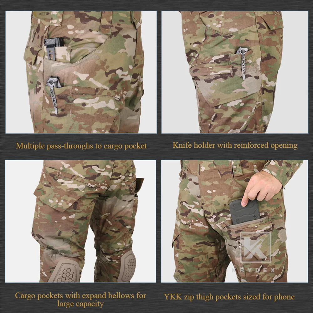 KRYDEX Tactical Combat Suit Shirt & Pants