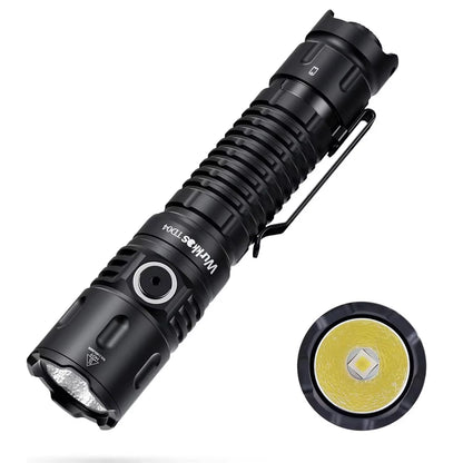Wurkkos TD04 21700 Rechargeable Two Mode Group Tactical XHP50D HI Flashlight