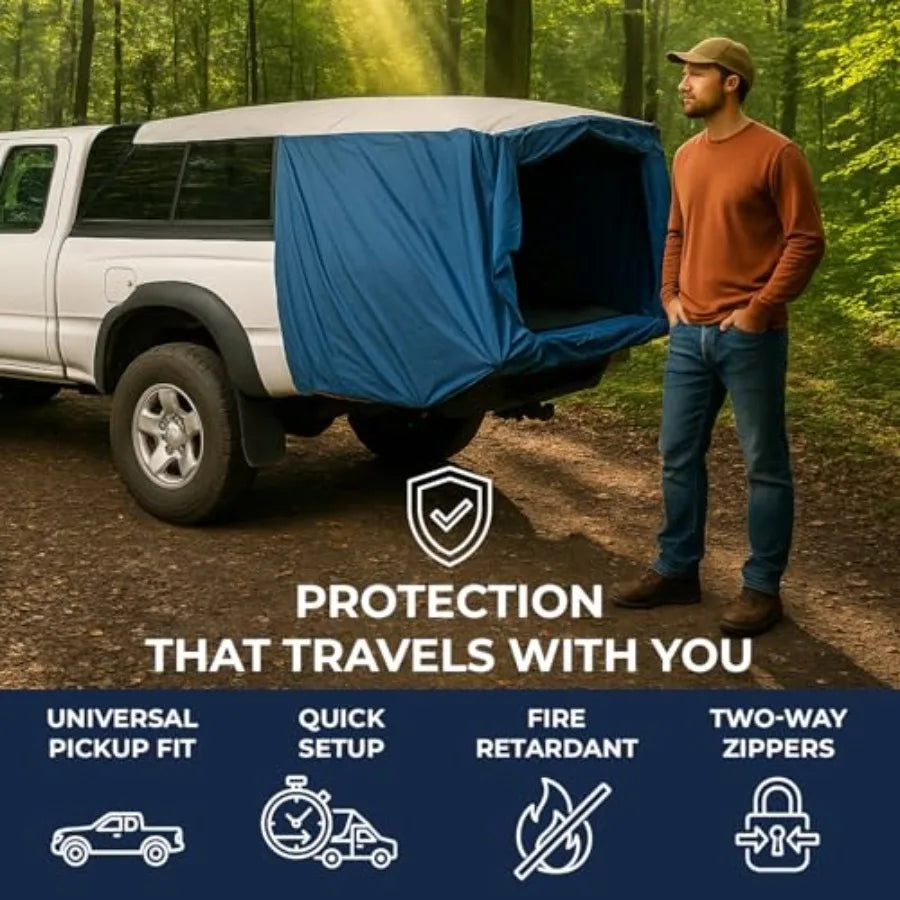 DAC DA2 Full-Size Truck Bed Tent for Caps