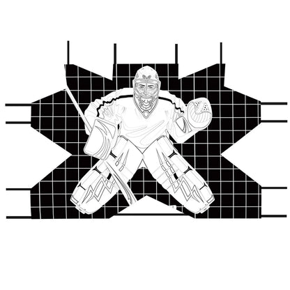 Hockey Goalie Shooting Target Street Hockey