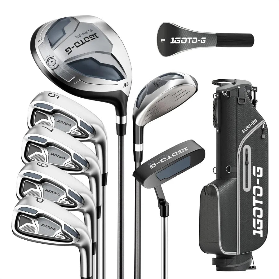 9 Pieces Golf Clubs Set for Men -