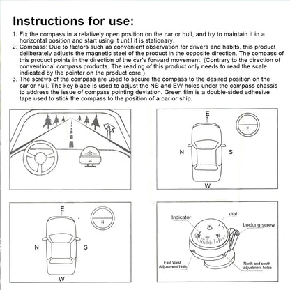 Ball Shaped Sea Marine Electronic Compass