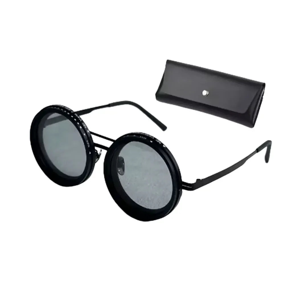 Adjustable 1-9 levels Sunglasses ND Filter Fishing Polarized
