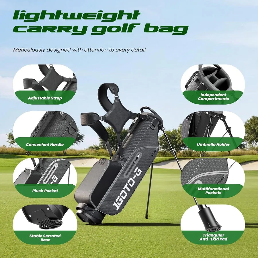 9 Pieces Golf Clubs Set for Men -