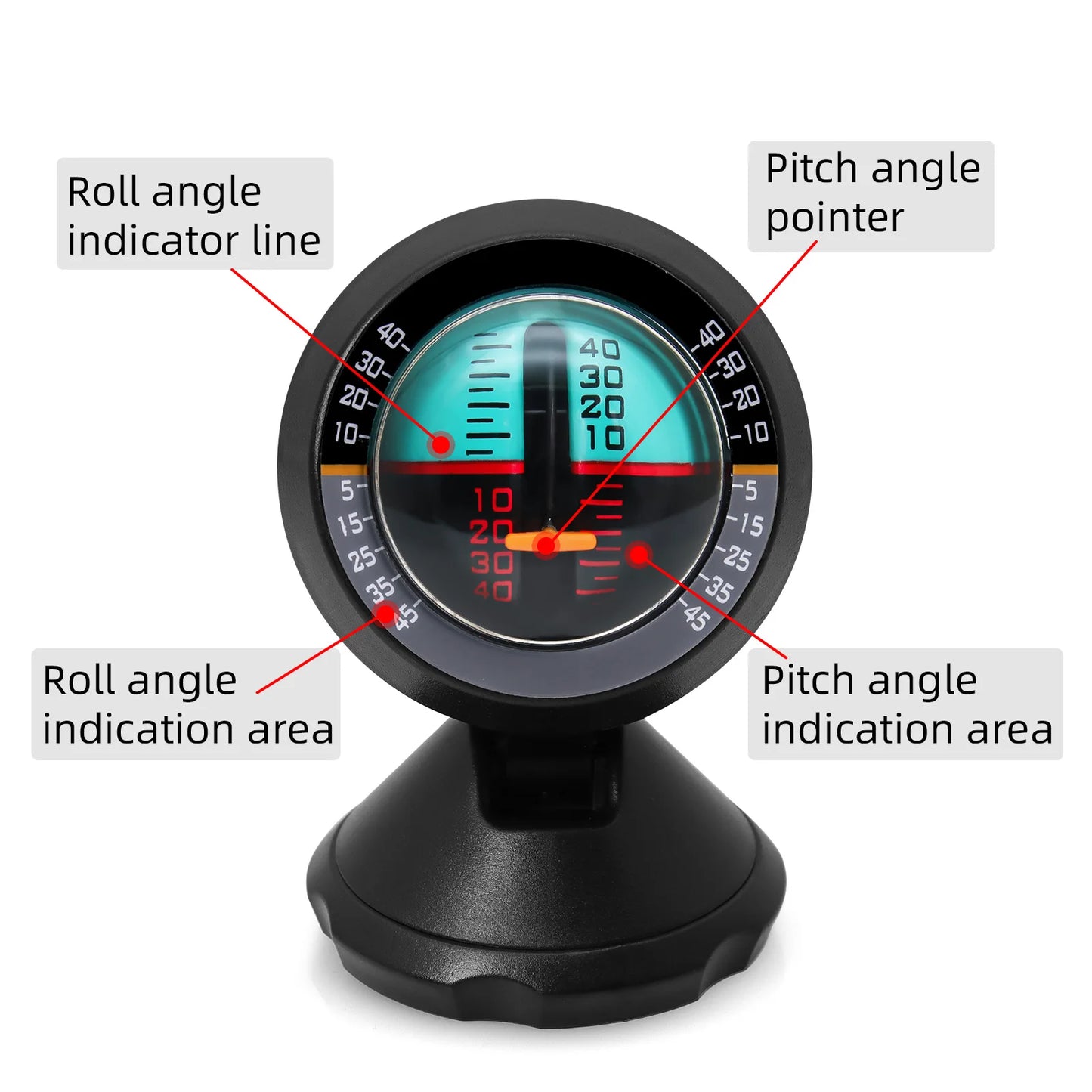 Auto Universal Compass Outdoor Measure Tool Vehicle