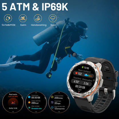 KOSPET TANK T3 Ultra GPS Smart Watch Waterproof
