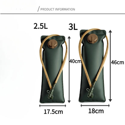 2.5/3L Water Bladder for Hydration Backpack Large Capacity